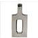 A&B Home Silver Stone Keyhole Vase 40.6cm