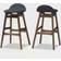 Baxton Studio Bloom 2-pack Bar Stool 87.2cm 2pcs