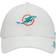 '47 Miami Dolphins Miata Clean Up Logo Adjustable Hat Women - White