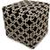 Majestic Home Goods Links Pouffe 17"