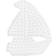 Hama Beads Midi Pearl Plate Sailboat