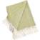 Saro Lifestyle Herringbone Blankets Green (152.4x127cm)