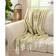 Saro Lifestyle Herringbone Blankets Green (152.4x127cm)