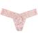 Hanky Panky Cross Dyed Leopard Low Rise Thong - Desert Rose/White