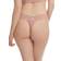 Hanky Panky Cross Dyed Leopard Low Rise Thong - Desert Rose/White