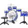 Kids Beginner Drum Percussion Musical Instrument Set 11 Pieces