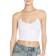 Free People Brami Skinny Strap Seamless Top - White
