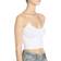 Free People Brami Skinny Strap Seamless Top - White