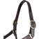 Gatsby Classic Triple Stitched Leather Halter with Snap