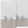 Linum Home Textiles Sofia Bath Towel Grey, White (137.16x68.58cm)