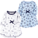 Touched By Nature Long Sleeve Baby Organic Cotton Dresses 2-Pack - Arctic (11167295)