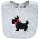 Hudson Cotton Bibs Scottie Dog 5-pack