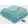 Beautyrest Heated Plush Blankets Blue (177.8x152.4)