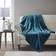 Beautyrest Heated Microlight to Berber Blankets Blue (177.8x152.4cm)