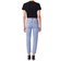 Agolde Riley High Rise Straight Crop Jeans - Shiver