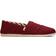 Toms Heritage Alpargata Flats W - Black Cherry