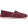 Toms Heritage Alpargata Flats W - Dark Plum