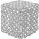 Majestic Home Goods Ikat Dot Pouffe 17"