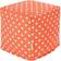 Majestic Home Goods Ikat Dot Pouffe 17"