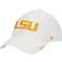 '47 LSU Tigers Miata Clean Up Logo Adjustable Hat Women - White