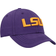 '47 LSU Tigers Miata Clean Up Logo Adjustable Hat Women - Purple