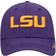 '47 LSU Tigers Miata Clean Up Logo Adjustable Hat Women - Purple