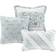 Madison Park Dawn Duvet Cover Blue (264.16x233.68cm)