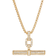 David Yurman Lexington Barrel Pendant - Gold/Diamonds