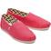 Toms Heritage Alpargata Flats - Raspberry