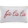 Safavieh Fa La La Oblong Complete Decoration Pillows Beige, Red (50.8x30.48cm)