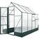 OutSunny Walk-in Greenhouse 6x8ft Aluminum Polycarbonate