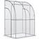 OutSunny Walk-In Lean to Greenhouse 4.5x4ft Stainless Steel PVC Plastic