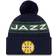 New Era Utah Jazz Draft Knit Bobble in Offical Team Beanies