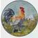 Certified International Rooster Meadow Dinner Plate 11" 4