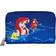 Loungefly The Little Mermaid Ariel Fireworks Zip Around Wallet - Blue