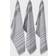 Design Imports Terry Kitchen Towel Grey (71.12x45.72cm)