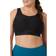 Glamorise No-Sweat Mesh Sports Bra Plus Size - Black