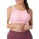 Glamorise No-Sweat Mesh Sports Bra Plus Size - Pink