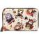 Loungefly Pop Disney Villains Tattoo Aop Zip Around Wallet - Beige