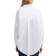 French Connection Rhodes Oversize V-Neck Poplin Shirt - Linen White