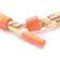 Rastaclat Super Sound Braided Bracelet - Orange/Red