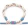 Rastaclat Moon Rock Braided Bracelet - Blue/Red