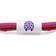 Rastaclat Fine Line Knotted Bracelet - Red