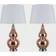 Aspen Creative Corporation Hardback Empire Table Lamp 2pcs