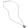 David Yurman Petite Chatelaine Pavé Bezel Pendant Necklace - Silver/Amethyst/Diamonds