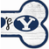 Fan Creations BYU Cougars Team Dog Bone Sign Board