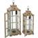 Litton Lane Rustic Lantern Candle Holder 2