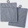 Design Imports Solid Chambray Pot Holder Blue (22.86x20.32cm)