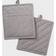Design Imports Solid Chambray Pot Holder Brown (22.86x20.32cm)