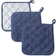 DII Terry Pot Holders Blue (17.78x17.78cm)